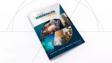 Portada de un informe titulado 'Estudio de Remuneración 2024-2025'.