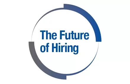 El futuro de la contratación en un gráfico circular.